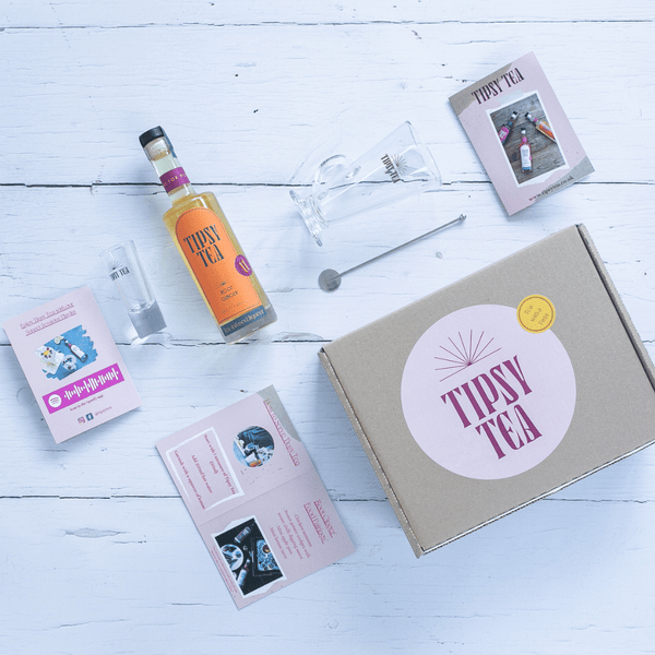 Alcoholic tea afternoon gift set