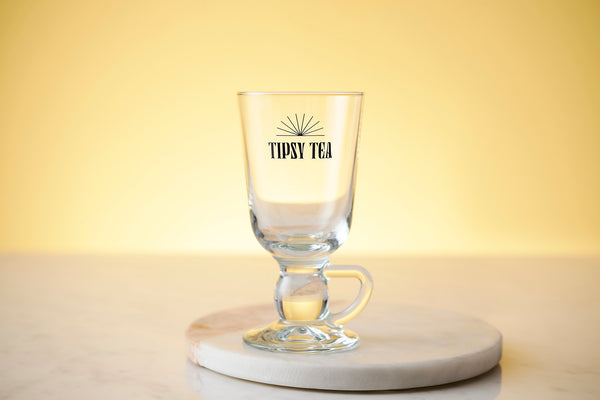 Glass Tipsy Tea Cup